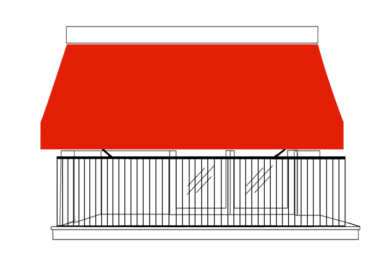 Балконный навес, балконные маркизы Ташкент