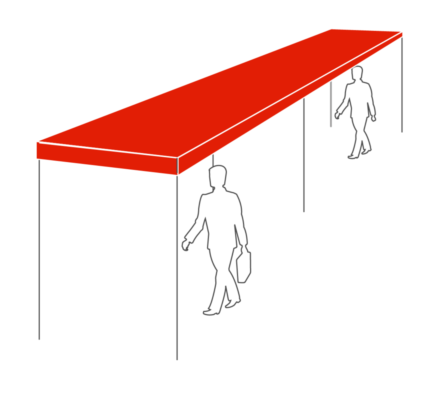 навесы над входом